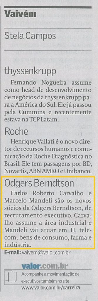 Coluna Vai e Vem - 28-07-2016